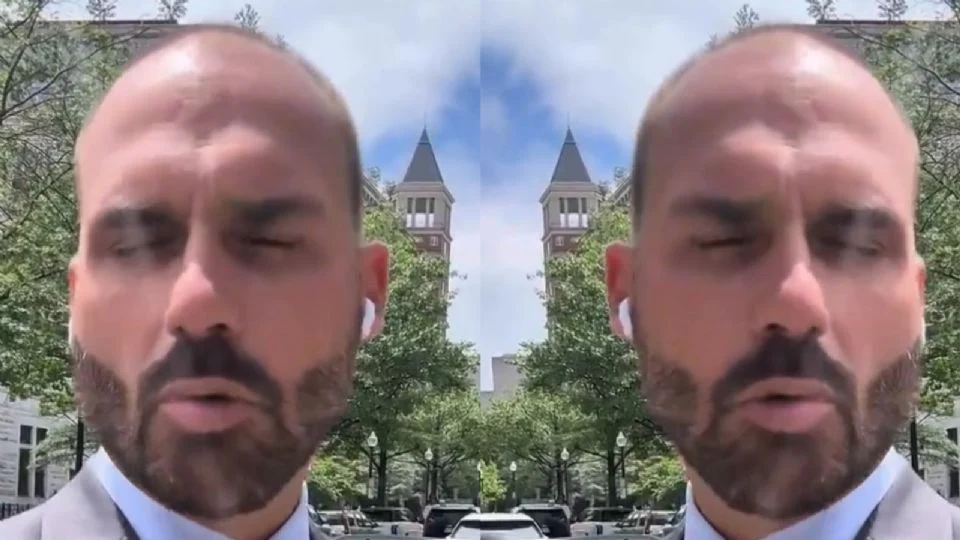 Eduardo Bolsonaro em desespero fala em retorno ao Brasil e admite “fim de ciclo”