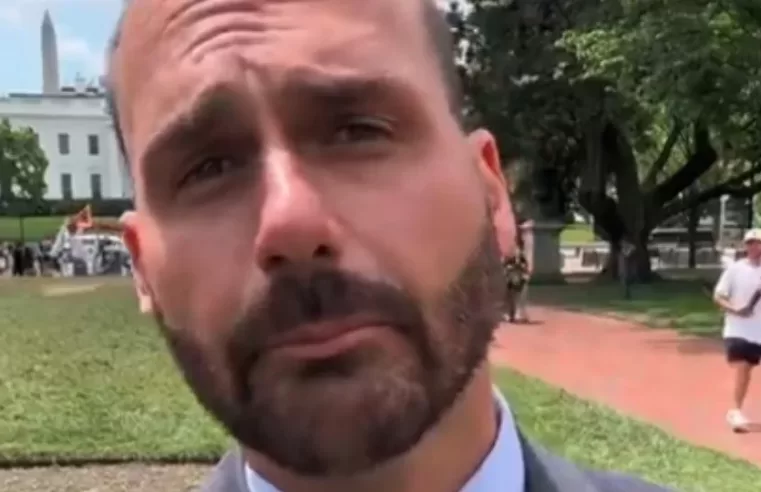 Eduardo Bolsonaro entra em desespero após OEA desmontar fake news sobre censura no Brasil