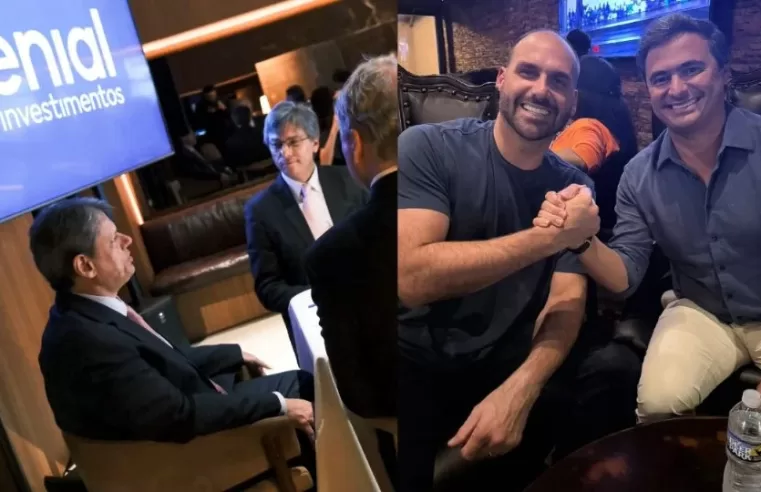 Bolsonaro e Eduardo atacam Tarcísio, cortejado pela terceira via como anti-Lula