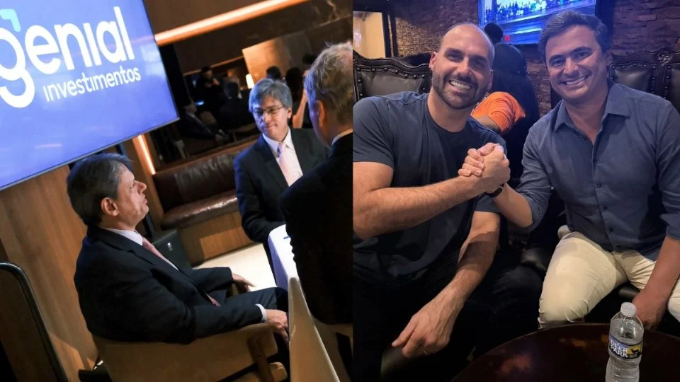 Bolsonaro e Eduardo atacam Tarcísio, cortejado pela terceira via como anti-Lula