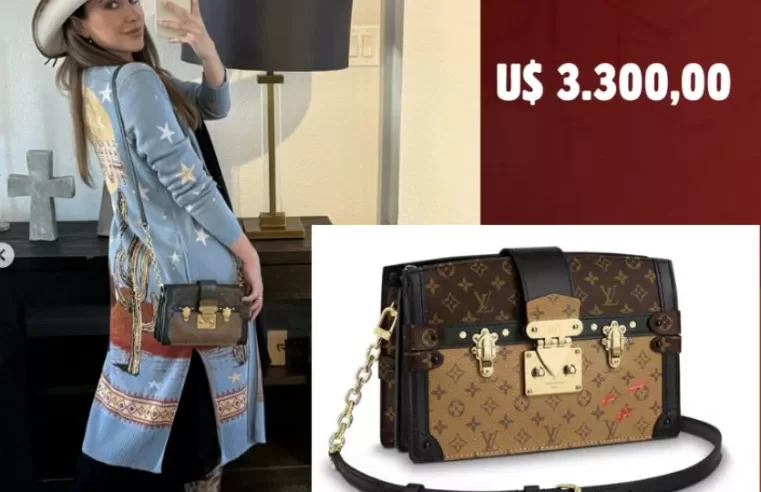 Nora exibe bolsa de luxo nos EUA enquanto Bolsonaro pede PIX para apoio