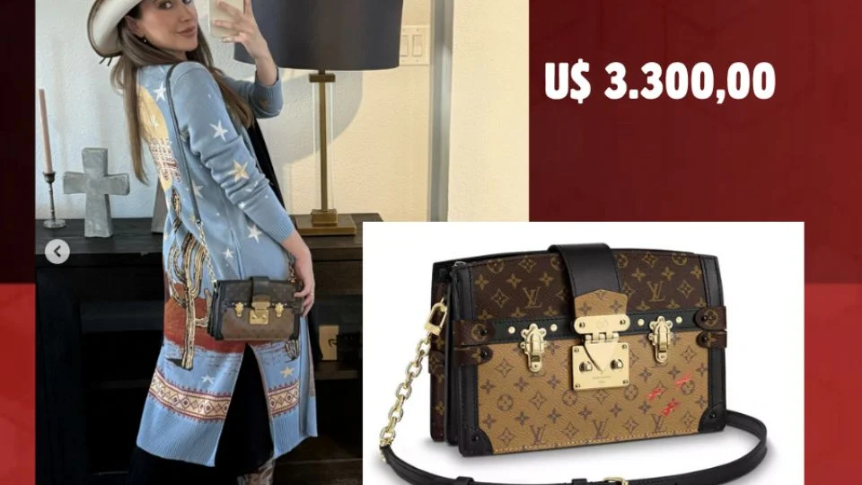 Nora exibe bolsa de luxo nos EUA enquanto Bolsonaro pede PIX para apoio