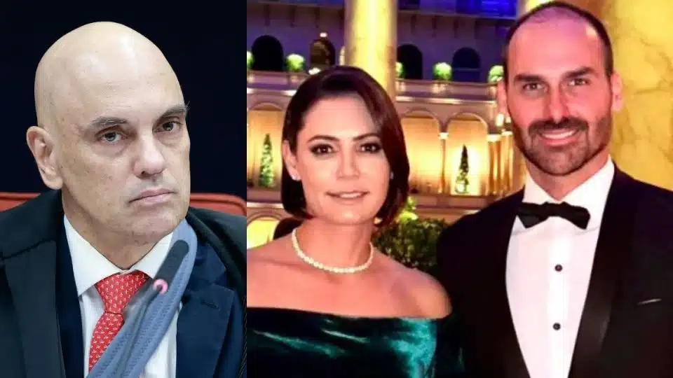 Eduardo Bolsonaro x Michelle: Batalha de Bastidores nos Ataques a Moraes