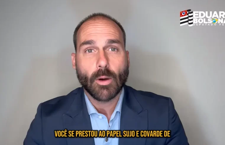 Eduardo Bolsonaro ataca Lula, Moraes e Gonet após abertura de inquérito