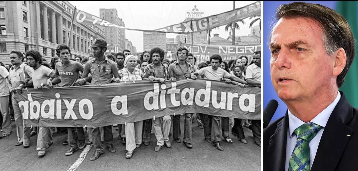 Bolsonaro recorre à ditadura de 1964 para negar golpe em 2022 no STF