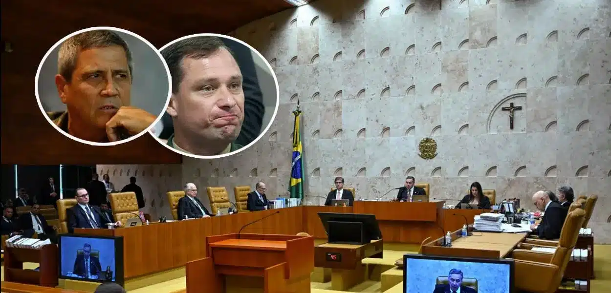Braga Netto chega ao STF para acareação decisiva com Mauro Cid na trama golpista