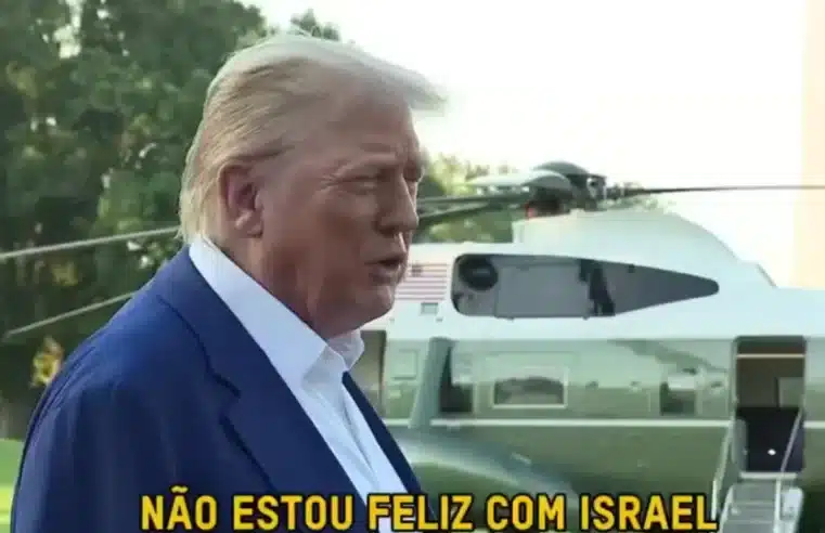 Trump destoa e faz críticas duras a Israel após cessar-fogo ser violado