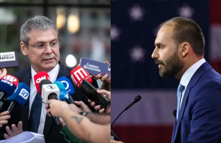 Dossiê de Lindbergh Farias acusa Eduardo Bolsonaro de traição e articulação golpista nos EUA