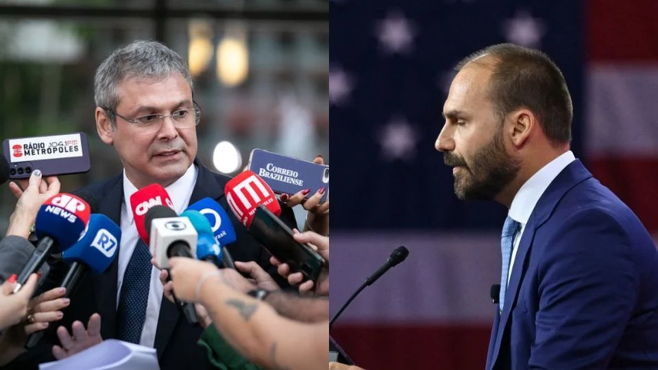 Dossiê de Lindbergh Farias acusa Eduardo Bolsonaro de traição e articulação golpista nos EUA
