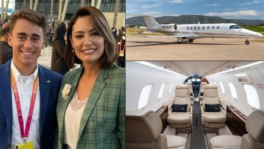 Nikolas Ferreira, Michelle Bolsonaro e Marcos Pontes consumiram quase R$ 10 milhões do fundo partidário com jatinhos