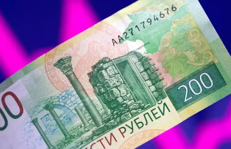 Rublo já domina mais da metade dos pagamentos por exportações da Rússia