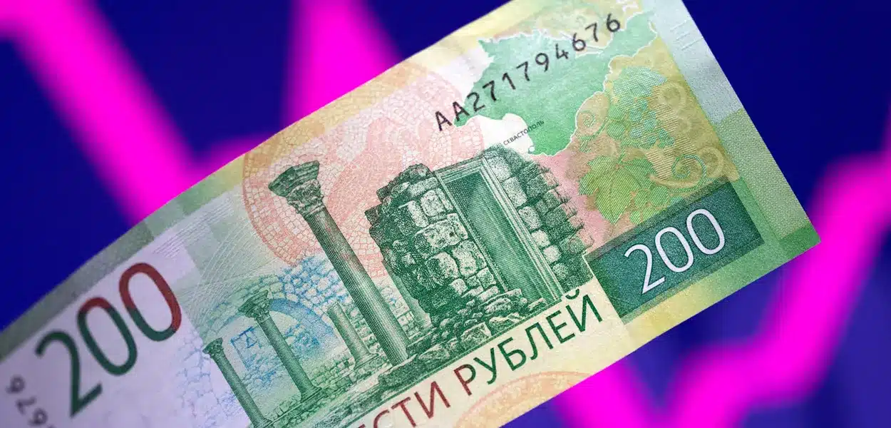 Rublo já domina mais da metade dos pagamentos por exportações da Rússia