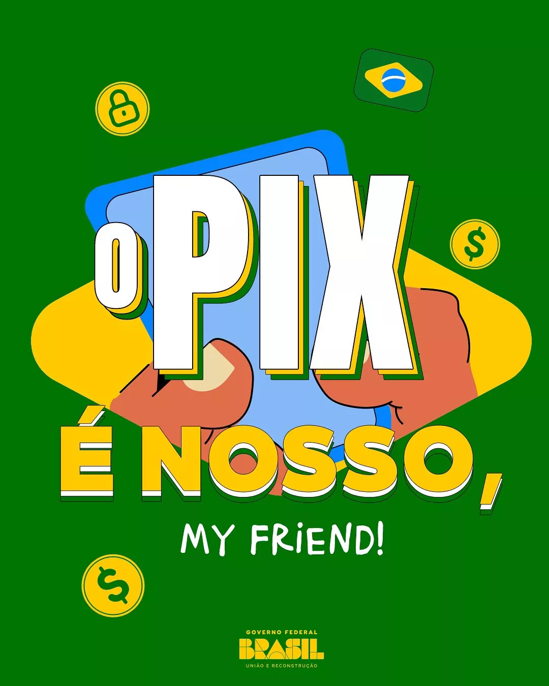 “Pix é nosso, my friend”: governo reage a investigação de Trump