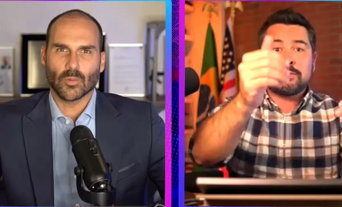 Eduardo Bolsonaro confirma apagão tarifário dos EUA antes do anúncio e Paulo Figueiredo oculta prisão