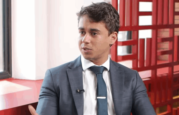 Nikolas Ferreira compara pedido de condenação de Bolsonaro a arquivamento de caso de corrupção