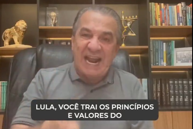 Malafaia surta e ataca Lula e Moraes com discurso de traição à pátria