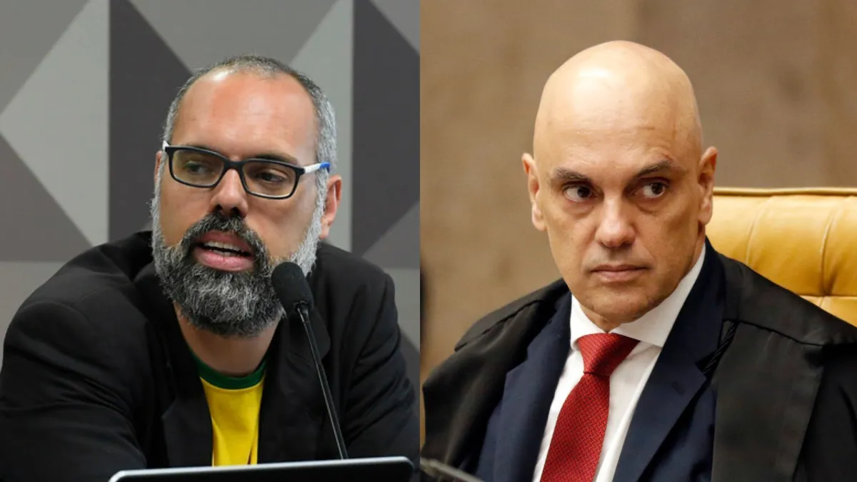 Allan dos Santos é multado em R$ 50 mil por Moraes após entrevista