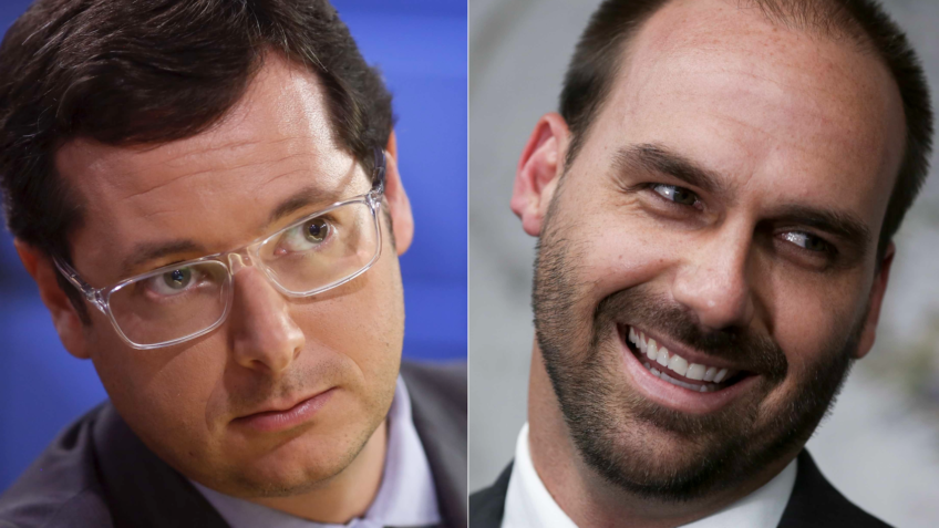 Eduardo Bolsonaro defende Wajngarten e diz que saída do PL foi “confusa”