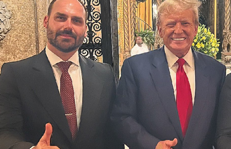Eduardo Bolsonaro marca Trump e alerta sobre ação da PF após ordem de Moraes
