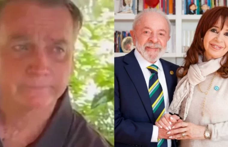 Bolsonaro ‘dá chilique’ após Lula visitar Cristina Kirchner