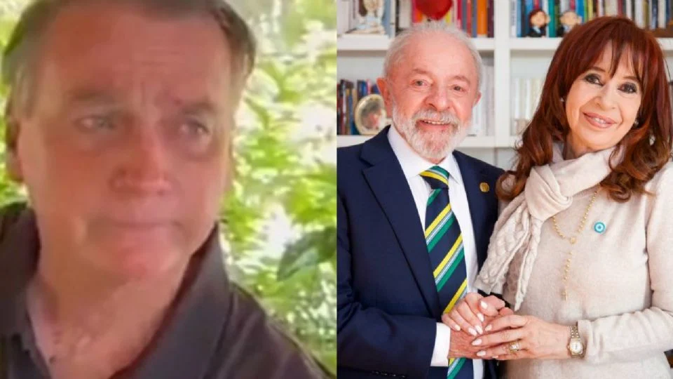 Bolsonaro ‘dá chilique’ após Lula visitar Cristina Kirchner