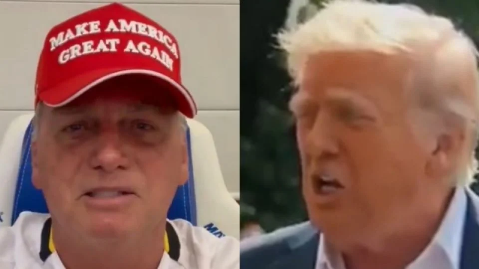 Bolsonaro tenta agradar Trump com atitude bizarra: pedido de reunião e mensagem de “solidariedade” após tarifaço