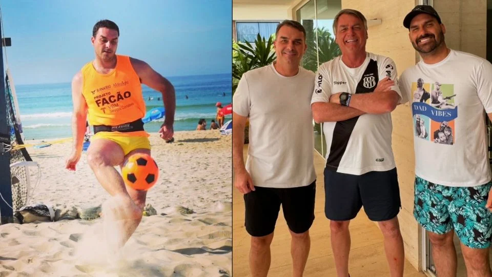 Flávio Bolsonaro foge e diz estar de férias na Europa enquanto Allan dos Santos o confronta