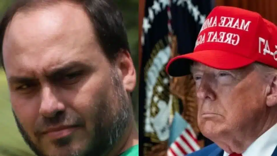 Carlos Bolsonaro faz defesa bizarra do “tarifaço” de Trump e escancara submissão ideológica da direita