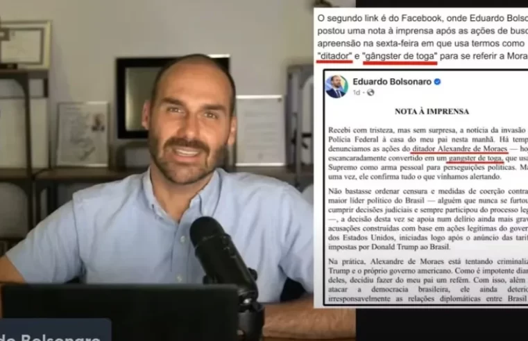 Eduardo Bolsonaro ataca PF em live e diretor-geral reage: “Não haverá intimidação”