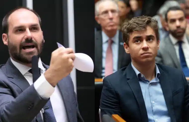 Eduardo Bolsonaro e Nikolas Ferreira selam trégua para enfrentar inimigo institucional