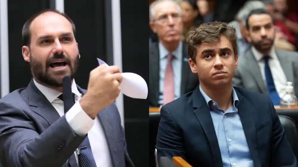 Nikolas Ferreira exalta atuação de Eduardo Bolsonaro nos EUA e diz que sanção a Moraes é marco contra abuso de poder
