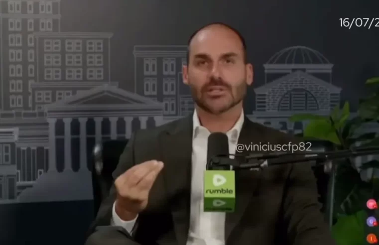 Eduardo Bolsonaro propõe anistia a golpistas como “solução” para o tarifaço de Trump