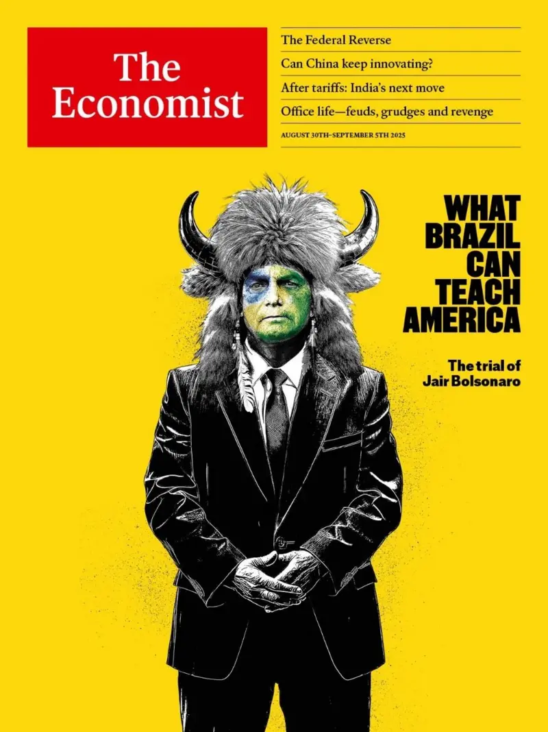 The Economist chama Bolsonaro de “Trump dos trópicos” e exalta julgamento como lição de democracia