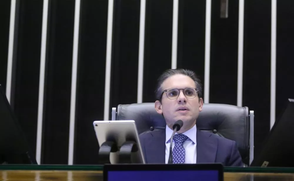 O presidente da Câmara dos Deputados, Hugo Motta - 18/06/2025 (Foto: Kayo Magalhães/Câmara dos Deputados)