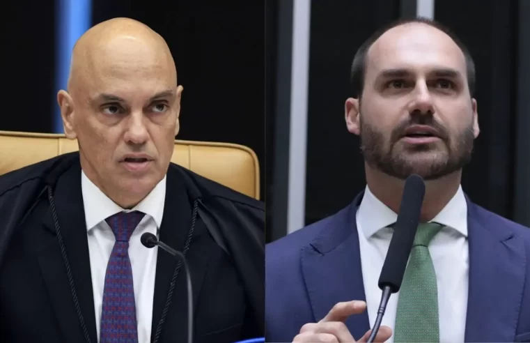 Moraes denuncia: “Narrativas falsas de Eduardo Bolsonaro envenenaram a relação entre Brasil e Estados Unidos”