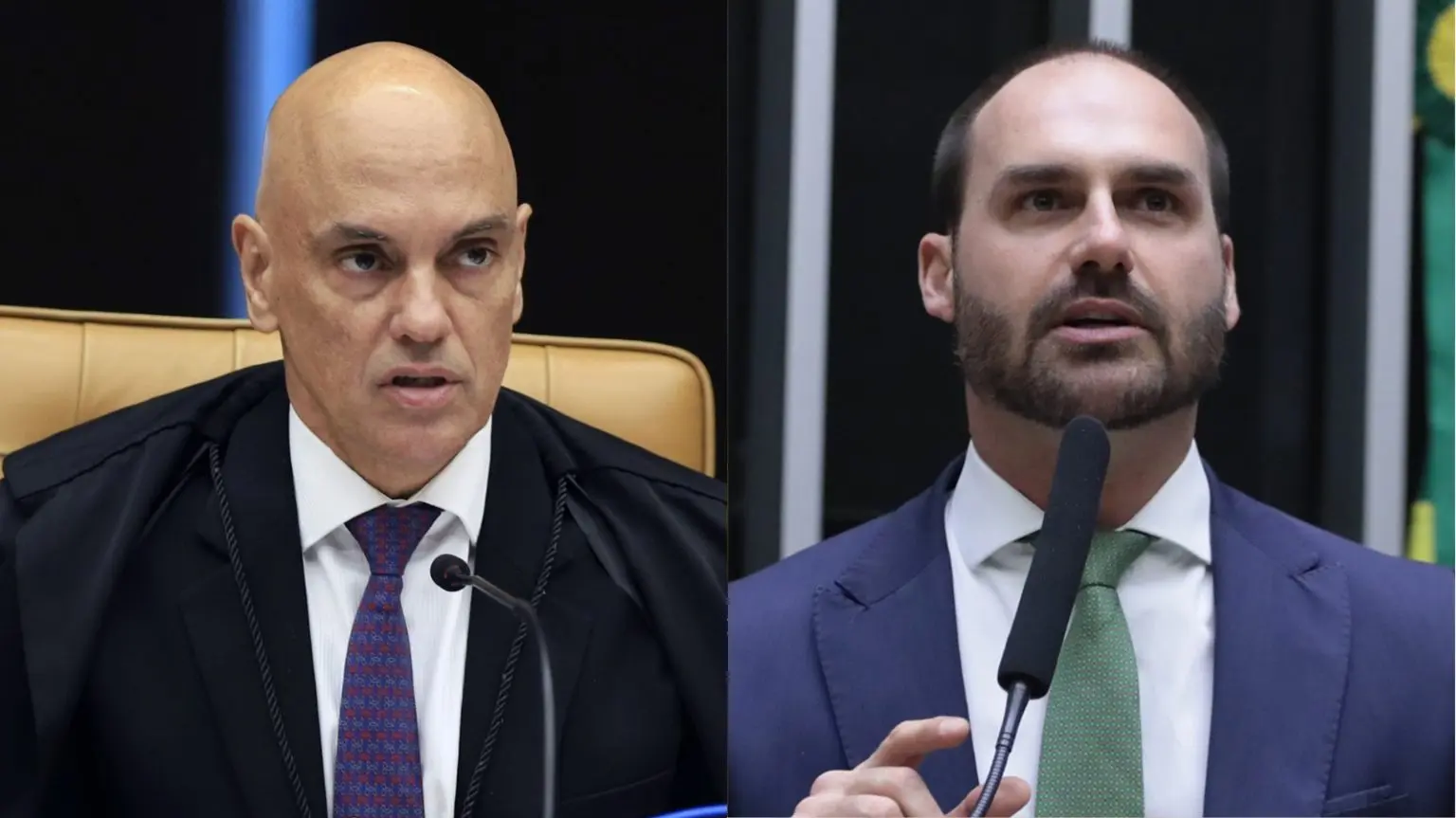 Moraes denuncia: “Narrativas falsas de Eduardo Bolsonaro envenenaram a relação entre Brasil e Estados Unidos”