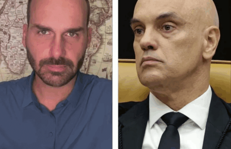 STF publica edital com notificação a Moraes e abre prazo de 15 dias para Eduardo Bolsonaro responder denúncia da PGR