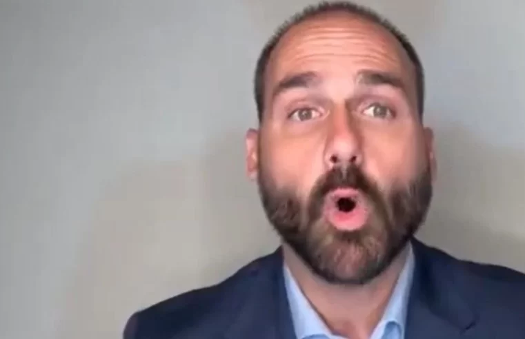 Eduardo Bolsonaro surta e inventa narrativa para encontro Lula-Trump