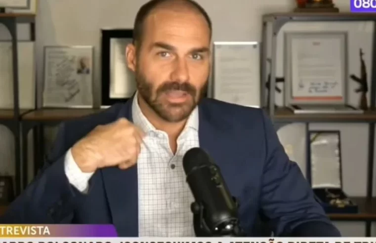 Eduardo Bolsonaro sonha com pressão sobre bancos brasileiros—sem provas de ameaça concreta