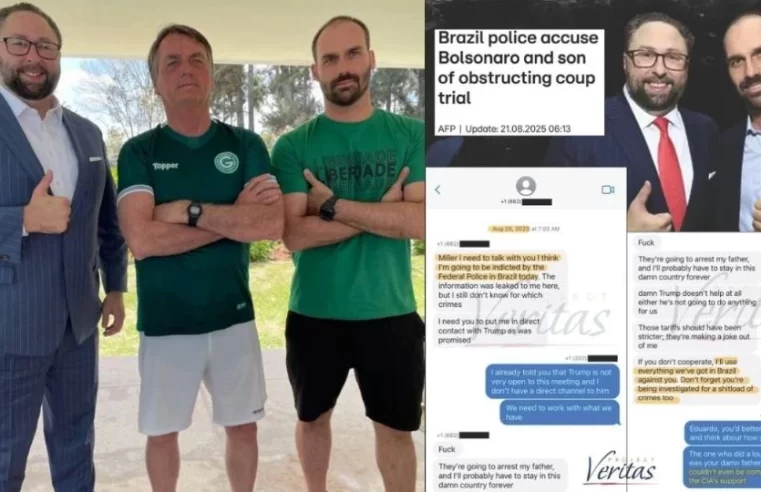 Interlocutor de Eduardo Bolsonaro com Trump chama Bolsonaro de “maldito” e expõe ação da CIA