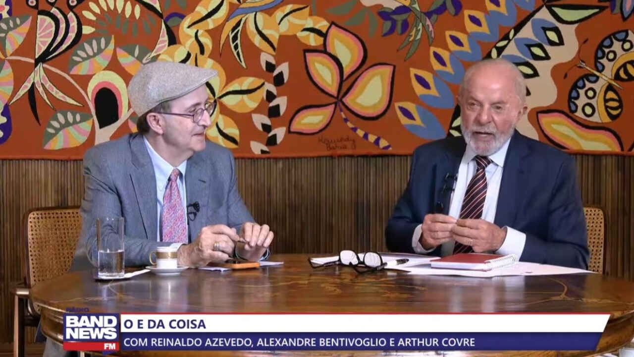 Entrevista de Lula com Reinaldo Azevedo: dignidade contra o tarifaço e BRICS no comando