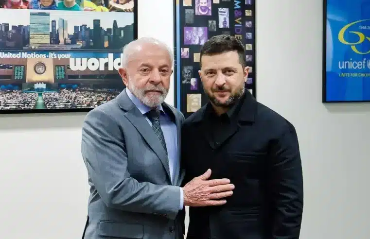 Lula se reúne com Zelensky em Nova York e reforça apoio a cessar-fogo na Ucrânia