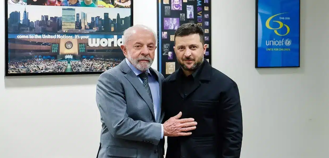 Lula se reúne com Zelensky em Nova York e reforça apoio a cessar-fogo na Ucrânia