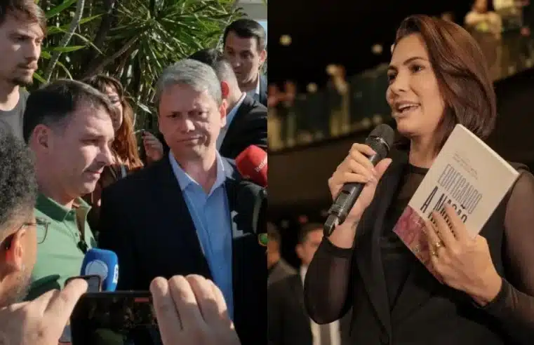 Michelle ensaia campanha e divulga vídeo após Tarcísio sinalizar que não quer enfrentar Lula