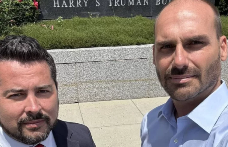 Eduardo Bolsonaro se torna constrangimento em missão empresarial nos EUA