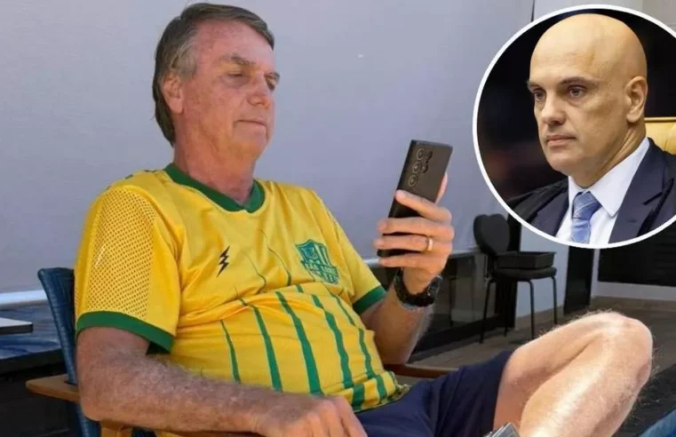 Moraes decide autorizar entrevista de Bolsonaro a podcast