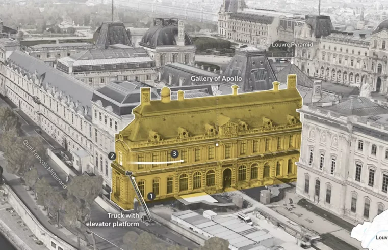 Roubo espetacular no Museu do Louvre: joias da coroa francesa desaparecem em menos de sete minutos