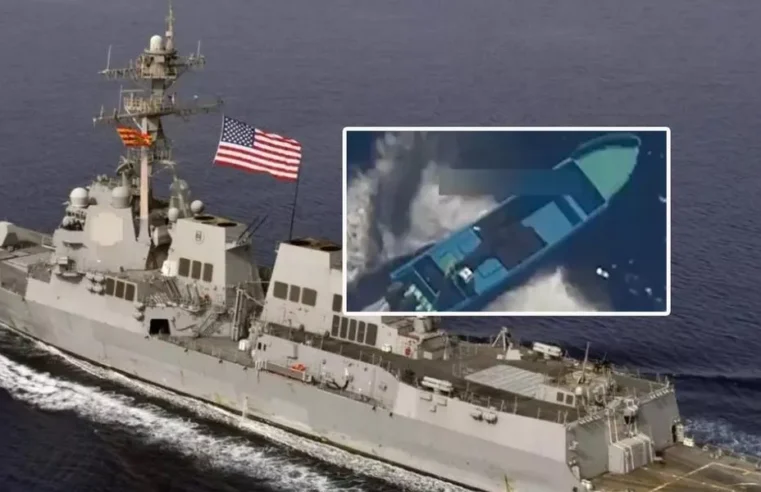 EUA atacam barco no Oceano Pacífico próximo à América do Sul