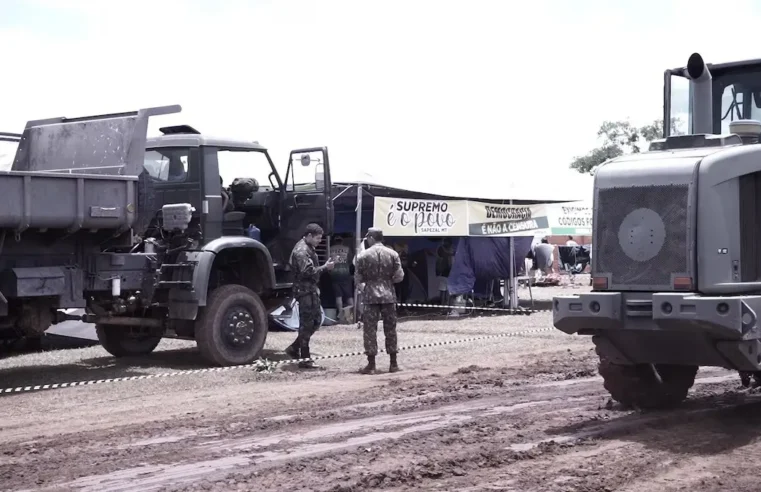 Vídeo revela que Exército ajudou a preparar terreno para acampamento golpista após derrota de Bolsonaro