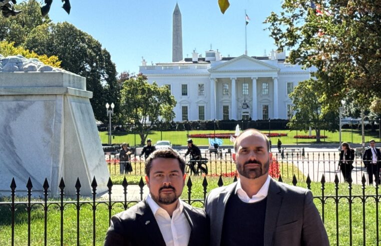 Eduardo Bolsonaro surta no X: a diferença de tratamento da justiça com Paulo Figueiredo